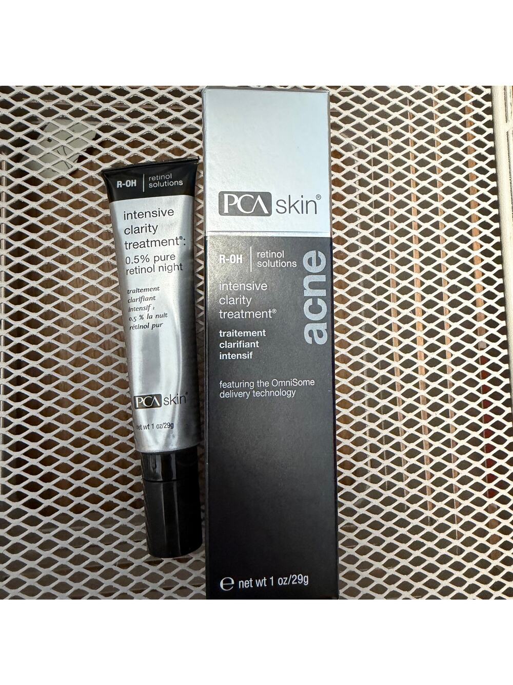 PCA skin R-OH retinal solutions intensive clarity treatment 1 oz unopened